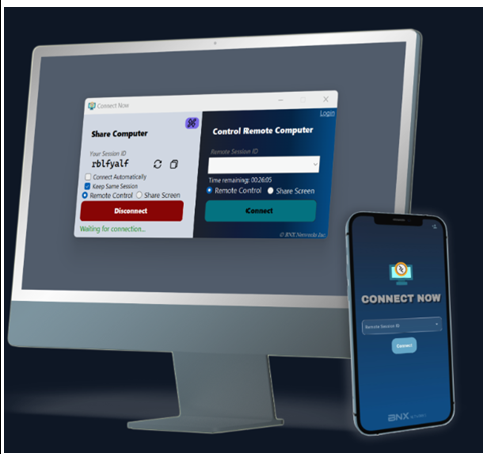 iConnectNow Unified Communications software interface